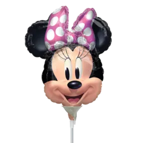 14" Anagram Minnie Forever Disney Foil Airfill Balloon | Buy 5 Or More Save 20%