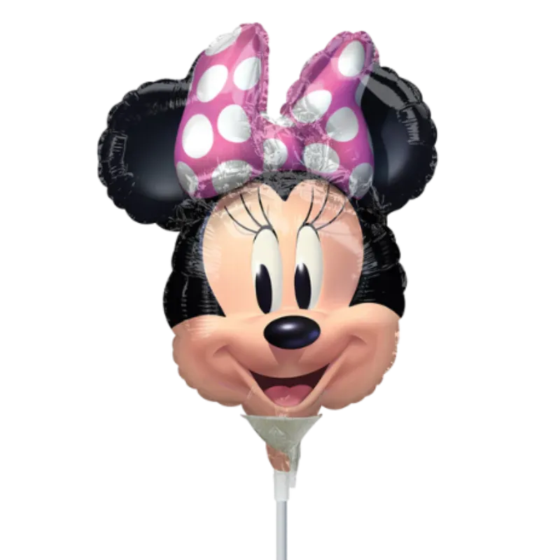 14" Anagram Minnie Forever Disney Foil Airfill Balloon | Buy 5 Or More Save 20%