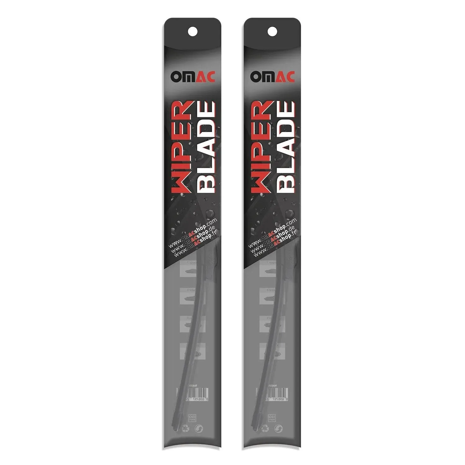 18" & 21" Front Windshield Wiper Blades Set