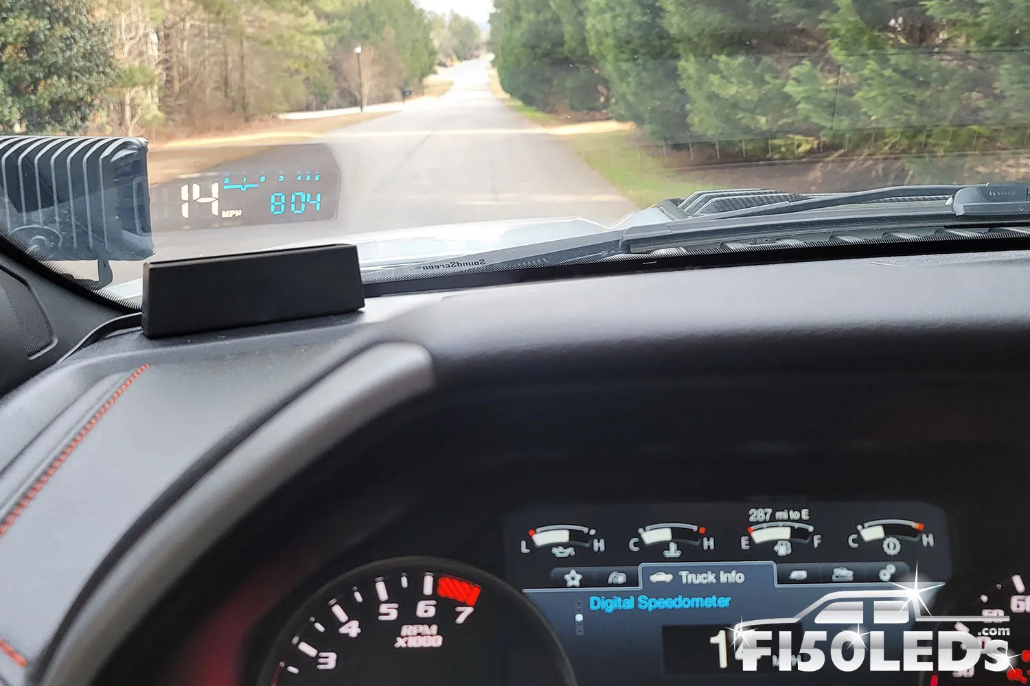 1997 - 03 F150 MKII Heads Up Display (HUD) Windshield Display System