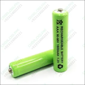 1pcs Aaa Ni-mh 1.2 v Rechargeable Battery Aaa 1000mah Battery Rechargeable Batteries Ni-mh Battery