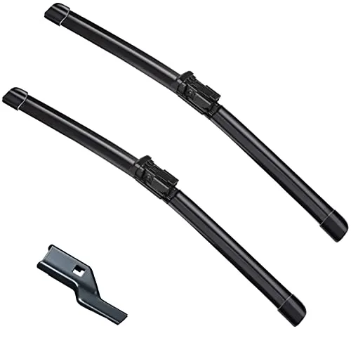 2 Factory Wiper Blades Replacement for Tesla Model 3 2017-2021 & Model Y 2020-2021 Original Equipment Windshield Wiper Blades Set 26" 19" (Set of 2) Top Lock