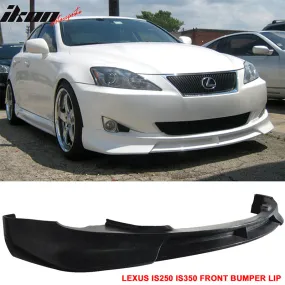 2006-2008 Lexus IS250 IS350 VIP Type Front Bumper Lip Spoiler PU