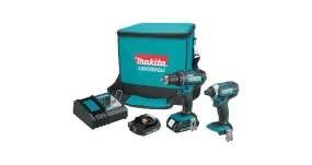 2020 Makita 18V LXT® Compact 2-Pc. Combo Kit (CT225R)