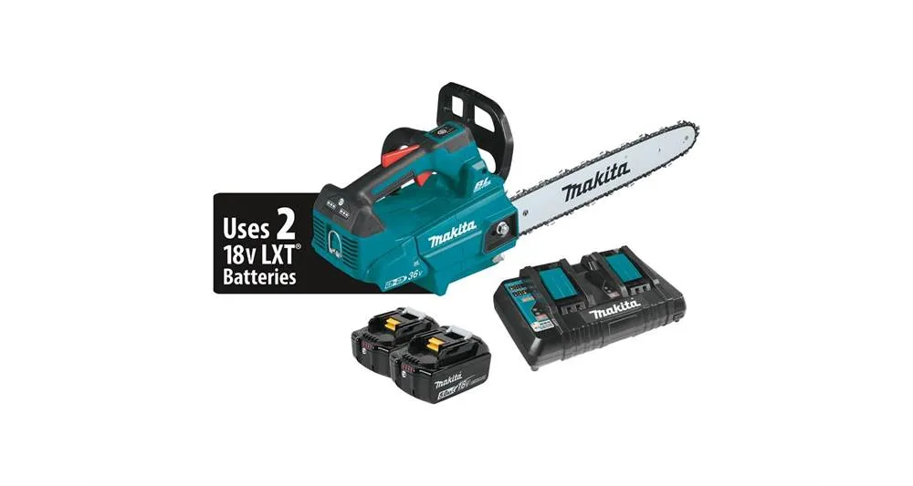 2020 Makita 18V X2 (36V) LXT® Brushless 16" Top Handle Chain Saw Kit (XCU09PT)