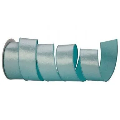 2.5" Premium Aqua Velvet Ribbon - 10yds