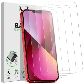 4 x Screen Protector for iPhone 14/13/13 Pro 6.1 Inch Tempered Glass HD Film