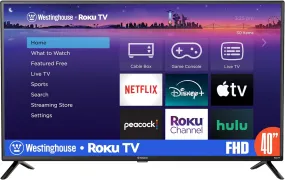 40″ Full HD Smart Roku TV