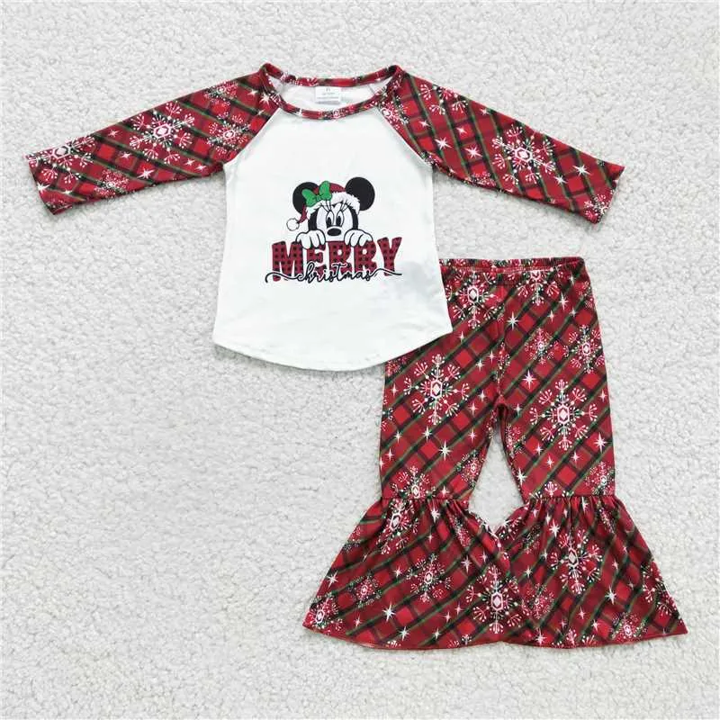 6 A3-28 girl  merry christmas cartoon tops bottoms outfit-promotion 2023.10.30