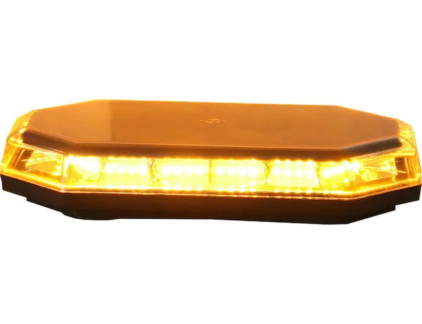 8891060 - 15 INCH OCTAGONAL LED MINI LIGHT BAR - AMBER