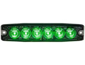 8892209 - ULTRA THIN 5 INCH GREEN LED STROBE LIGHT