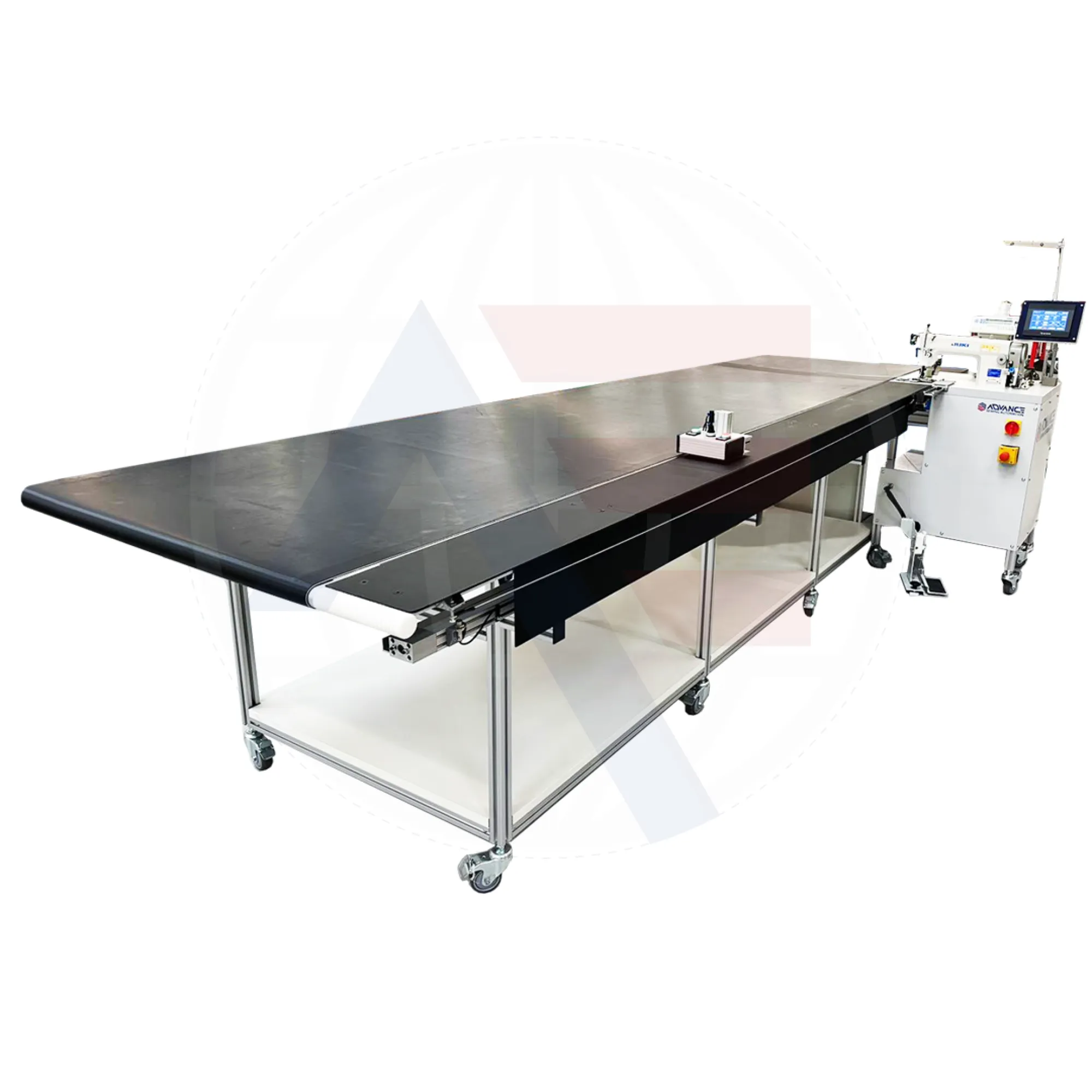 Advance ASA-LType/410C Single Needle, Top-feed Lockstitch Conveyor Machine for Curtains