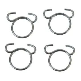 All Balls Racing Fuel Hose Clamp Kit - 9.9mm Wire (4 Pack)