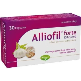 Alliofil Forte x 30 capsules, immune system diseases