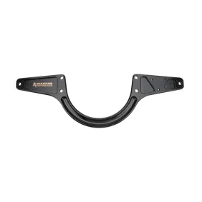 Allstar Performance Sprint Front Motor Plate 1-Piece Solid - Black