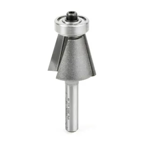 Amana 49408 15° Chamfer 1/4" Shank Router Bit