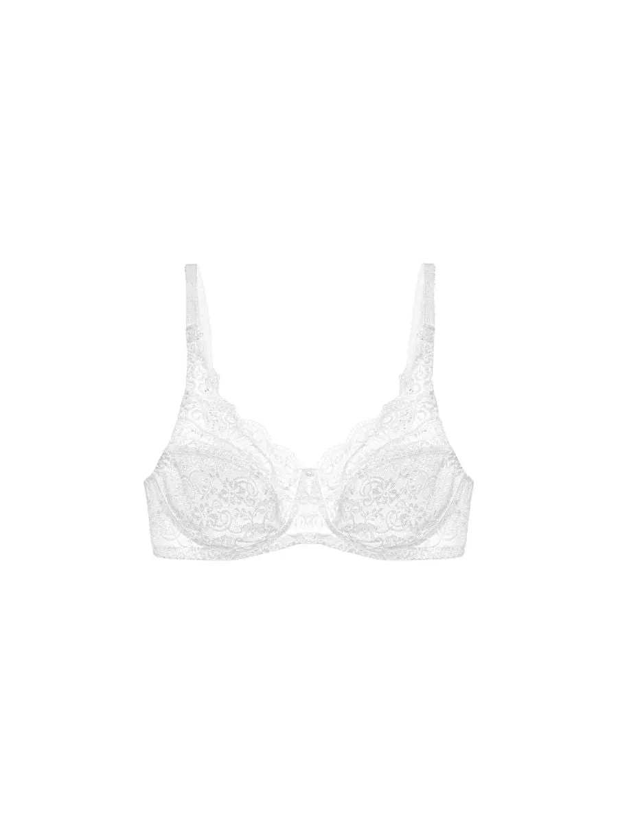 Amourette 300 Non Wired Bra - White