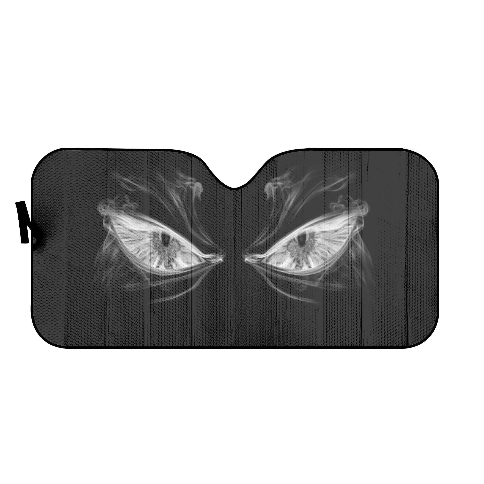 Angry Eyes Windshield Sun Shade