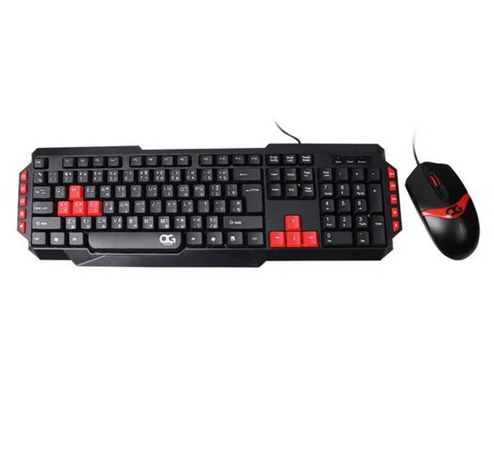 Anitech Wired Gaming Keyboard and Mouse Combo PA500