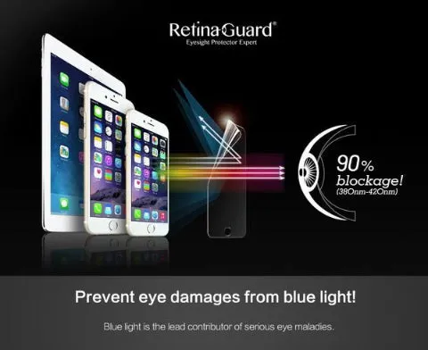 ANTI-BLUE LIGHT TEMPERED GLASS SCREEN PROTECTOR  FOR 2018 IPAD PRO 12.9" ( 3RD GEN )