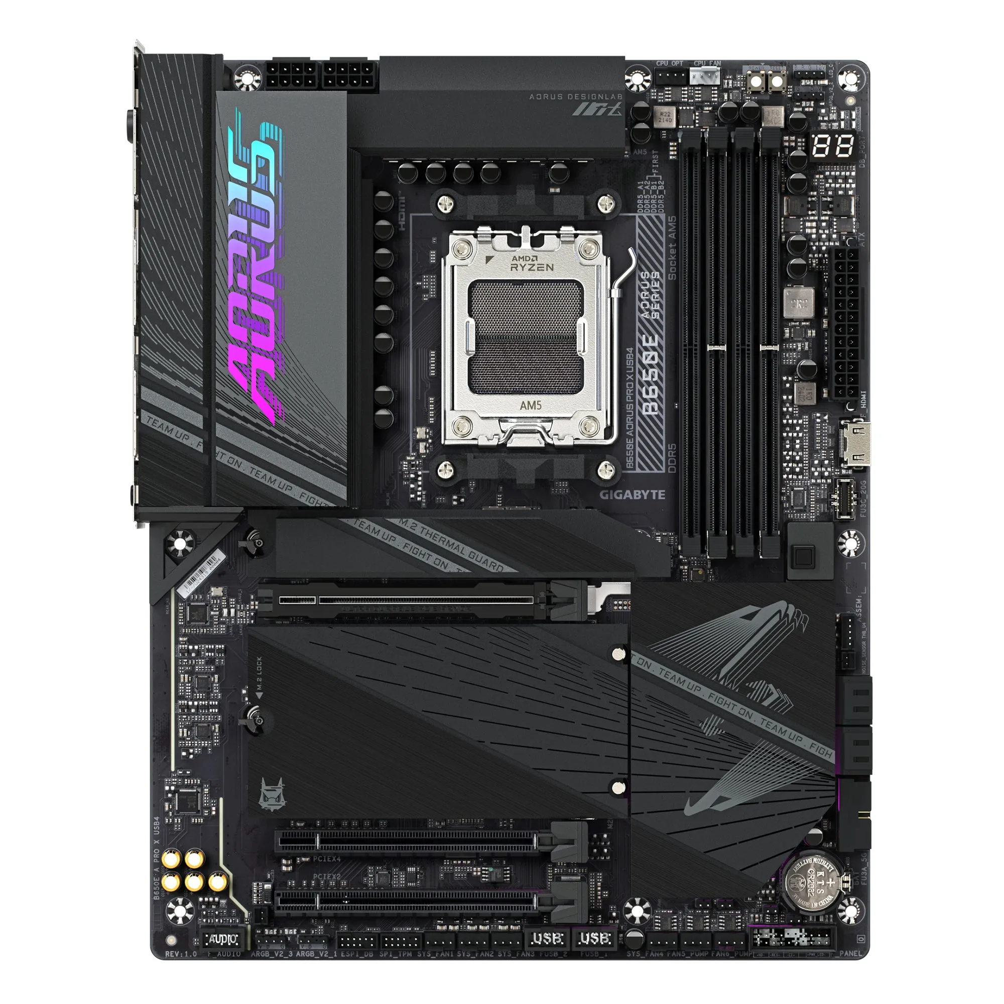 Aorus B650e Pro X Usb4 - 1.0 - Motherboard - Atx - Socket Am5 - Amd B650