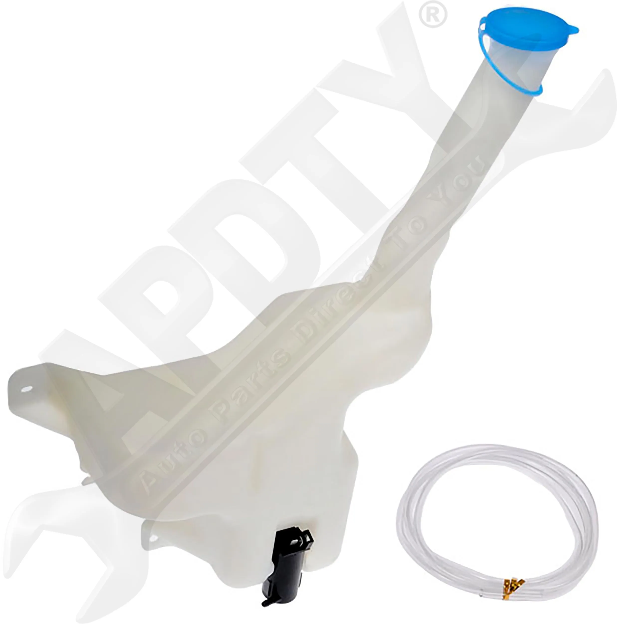 APDTY 134852 Windshield Washer Fluid Reservoir Replaces 76840S5DA02, 76840S5DA01