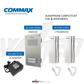 Audiophone Commax - 2-3-4-6-8 Appartments