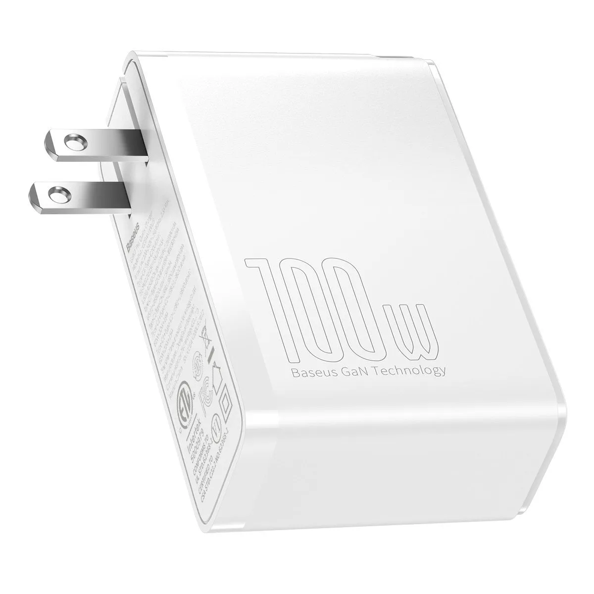 Baseus GaN2 Pro Quick Charger 2C 2U 100W US Wall Charger