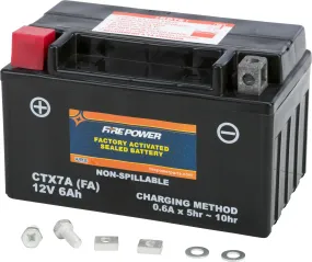 BATTERY CTX7A SEALED FACTORY ACTIVATED