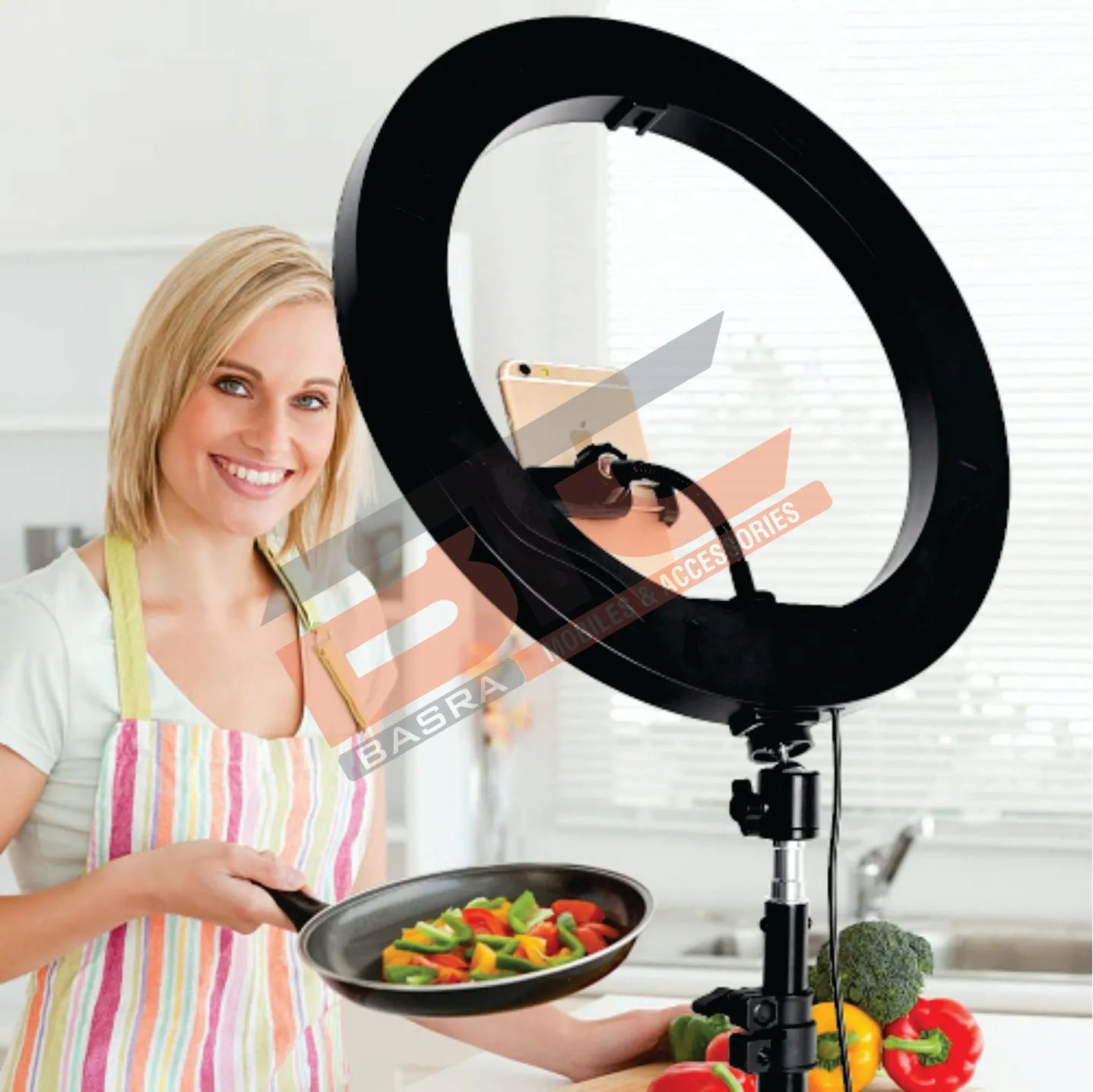 BD-360 Ring Light  36cm/14 Inch With Mobile Holder