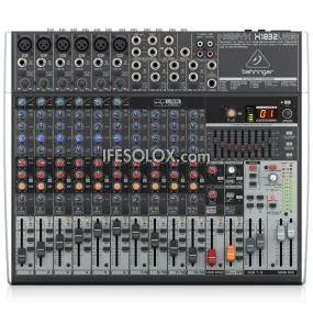 Behringer XENYX X1832USB 18-Input Mixer with XENYX Mic Preamps, Multi-FX Processors and USB Audio Interface - Brand New