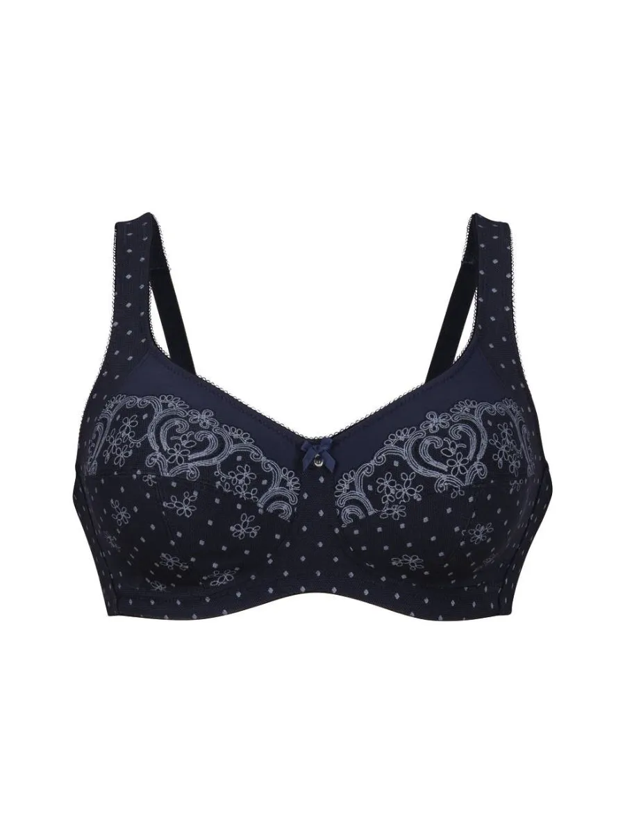 Belvedere Comfort Bra - Deep Blue