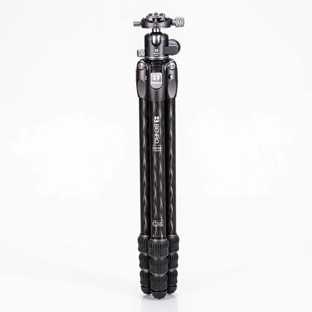 Benro Tortoise Columnless Carbon Fiber Two Series Tripod with GX30 Ball Head