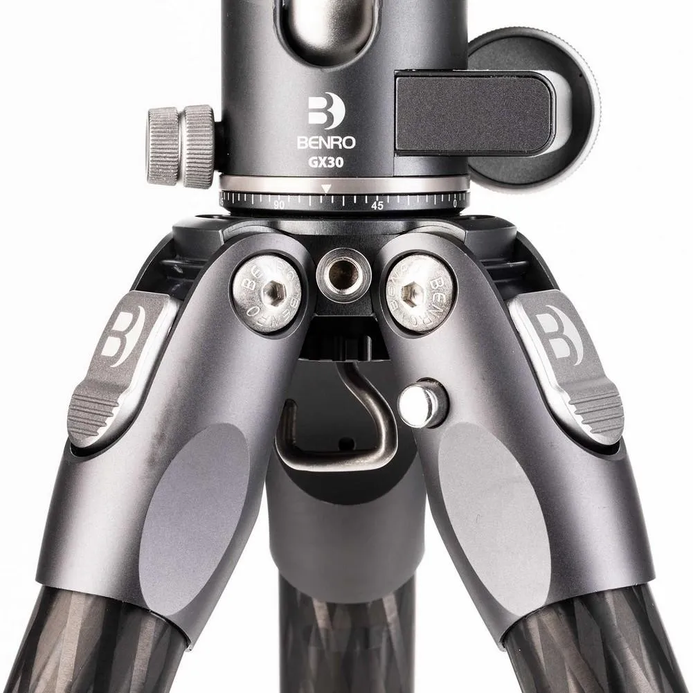 Benro Tortoise Columnless Carbon Fiber Two Series Tripod with GX30 Ball Head