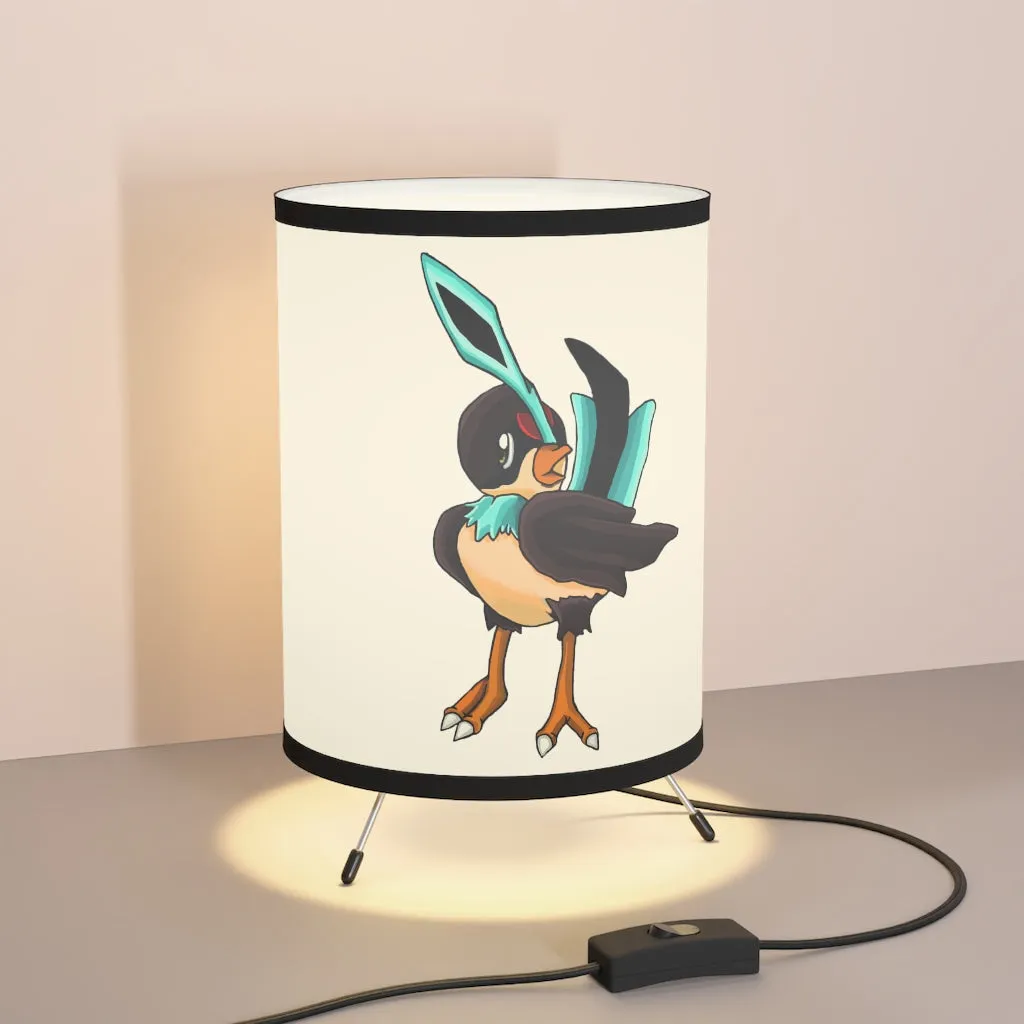 Birdi Tripod Lamp with High-Res Printed Shade, US/CA plug