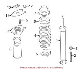 BMW Coil Spring – Rear 33536851931