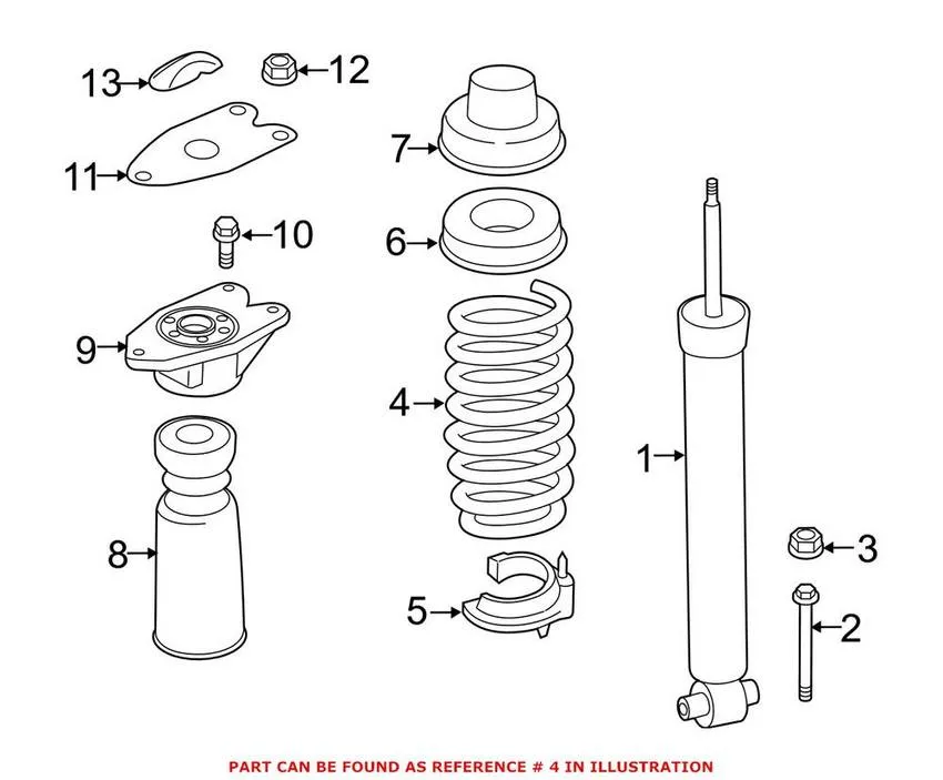 BMW Coil Spring – Rear 33536851931