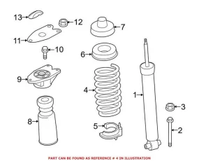 BMW Coil Spring – Rear 33536860619