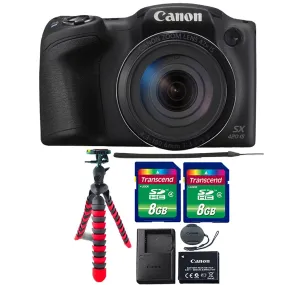 Canon PowerShot SX420 IS Digital Camera with Accessory Kit