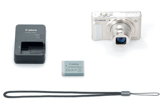 Canon PowerShot SX620 HS Digital Camera Kit - Sliver