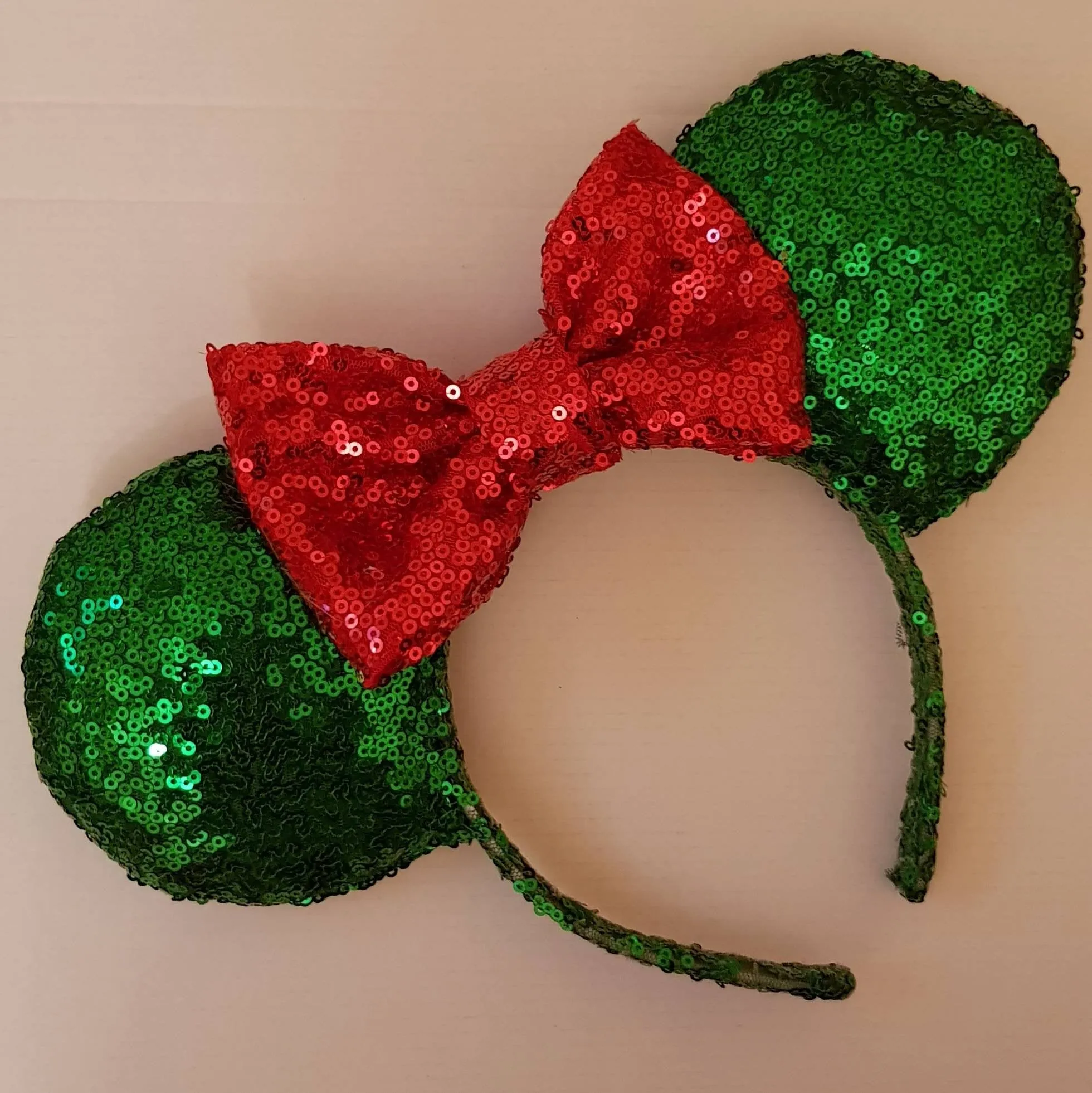 Christmas minnie ears