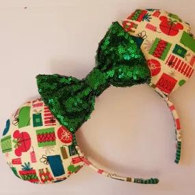 Christmas present Minnie ears