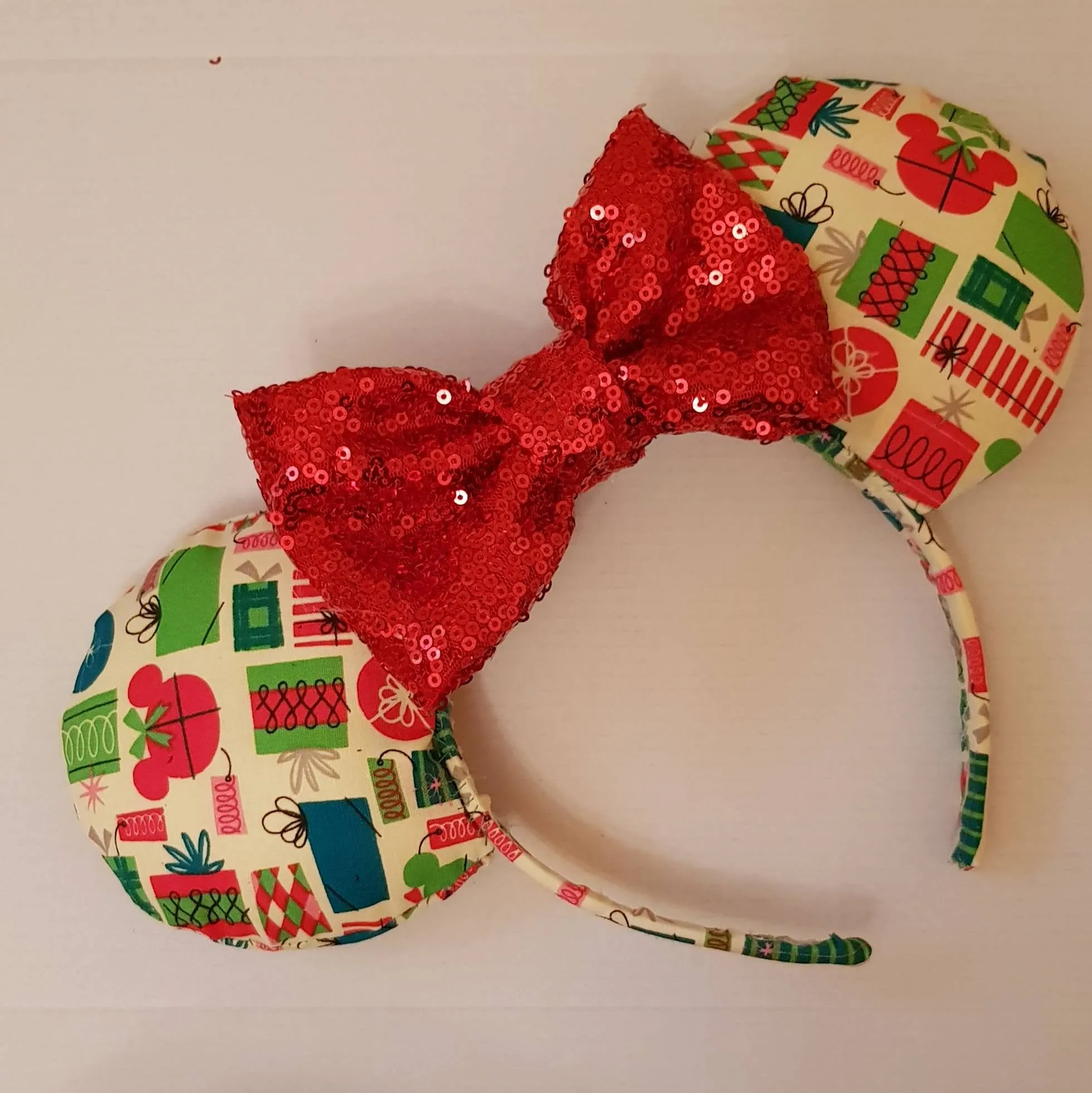 Christmas present Minnie ears