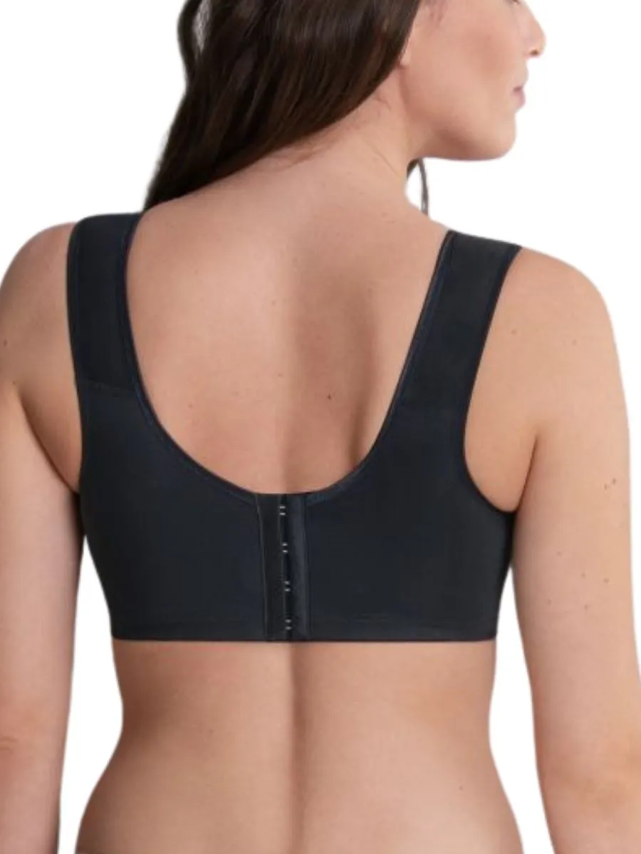 Clara Support Soft Cup Bra - Black