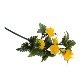 Coleus Leaf Branch w/Yellow Flowers 26"