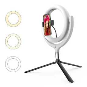 CONQUEROR - Ring Light 12'' with Tripod for Mobile Cell Phone