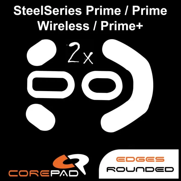 Corepad Skatez Mouse Feet for SteelSeries Prime Wired / Prime Wireless / Prime 