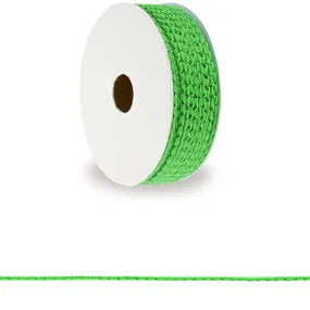 Craft Decor Ribbons & Trims: Wired Ribbon Rolls, Green, 2mm, 3yrd