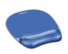 Crystal Gel Mousepad Wrist Support - Blue