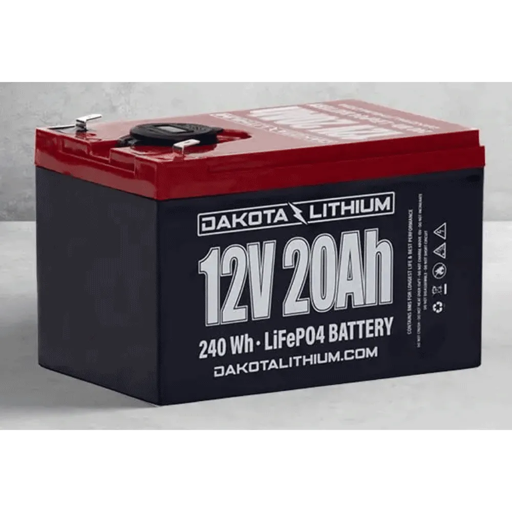 Dakota Lithium - 12V 20Ah Battery